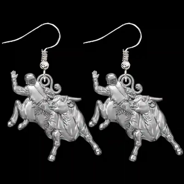 Calf Rider Earrings